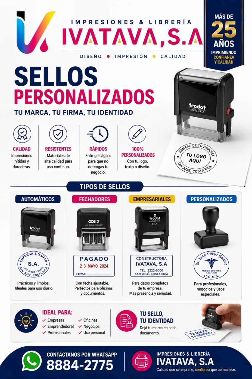 Sellos personalizados